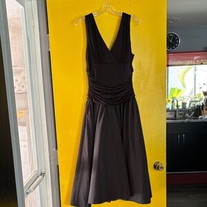 Max & Cleo Black Midi Dress